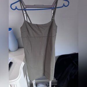 Dynamite Sleek Olive Green mini Dress Small